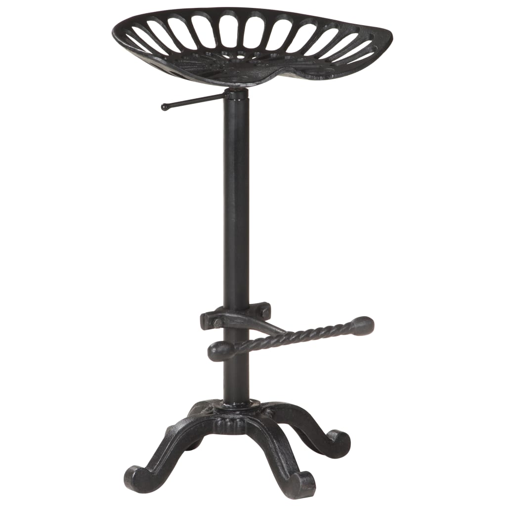 NNEVL Bar Stool Black Cast Iron