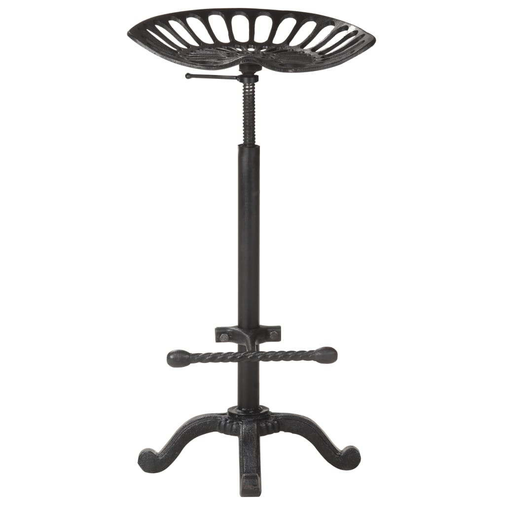 NNEVL Bar Stool Black Cast Iron
