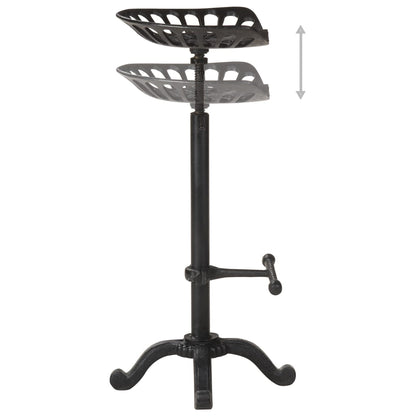 NNEVL Bar Stool Black Cast Iron