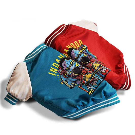 Stylish Dog Shiny Cotton Jacket - Two-Legged Clothes