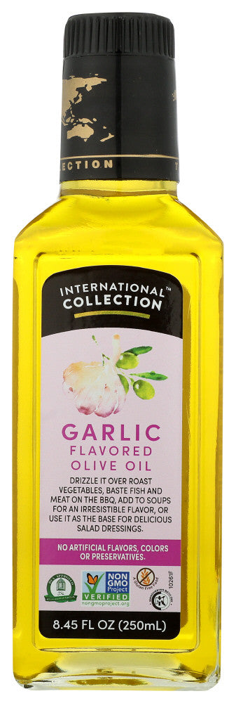 International Olive With Garlic Oil (6x8.45Oz)-0
