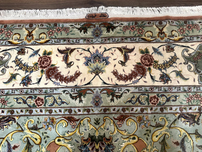 Palace Size Persian Tabriz Rug 12x17, Medallion Carpet, Fine 250 KPSI, Stunning-2