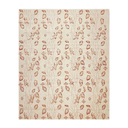 8' x 10' Hand Knotted Vegetable Dyes Oriental Area rug Beige-1