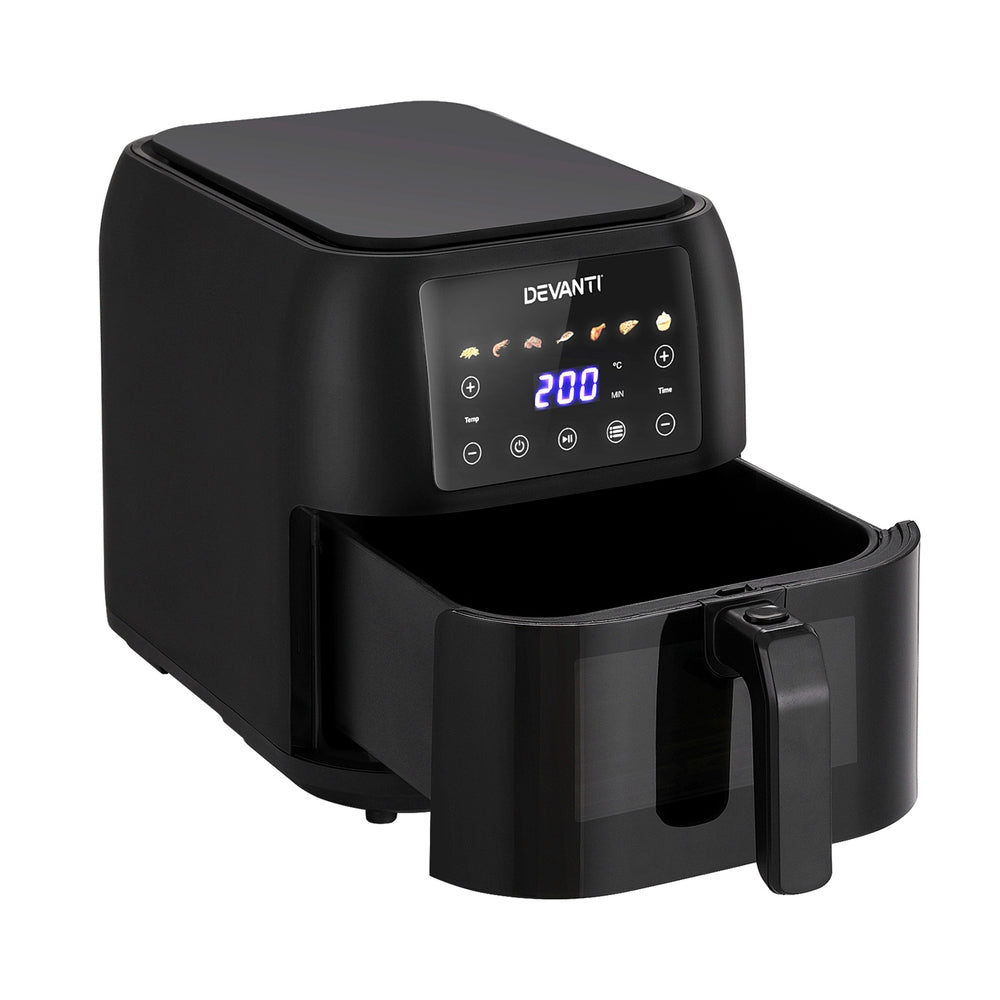 NNEDSZ Air Fryer 8L LCD Fryers-2