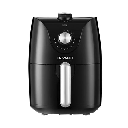 NNEDSZ Devanti Air Fryer 2.5L Knob Fryers-2