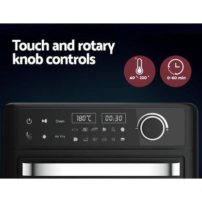 NNEDSZ Air Fryer 15L LCD Fryers Oven-4