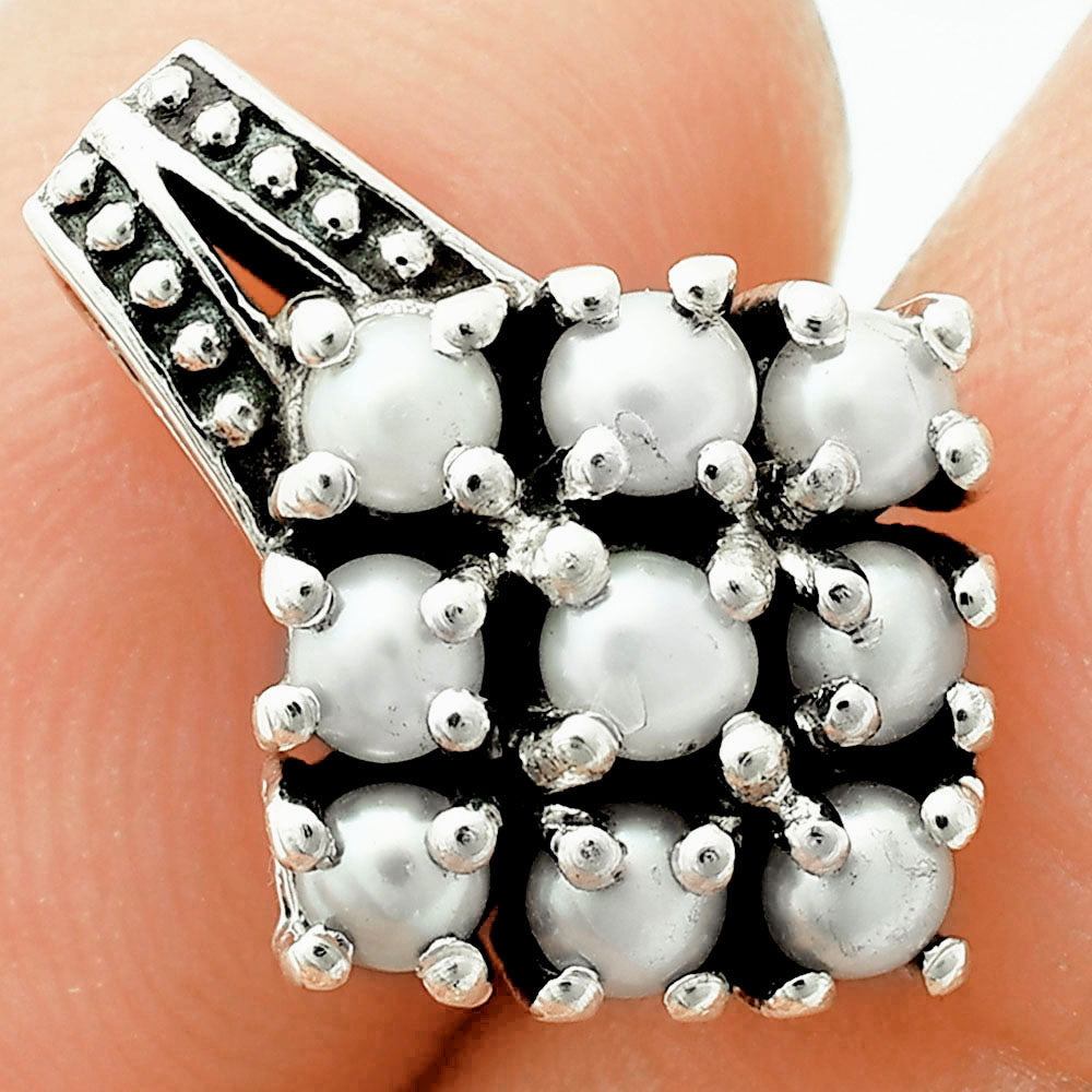 Natural Gemstones Round Shape 925 Sterling Silver Pendant Jewelry P-1094 AGP1008-9