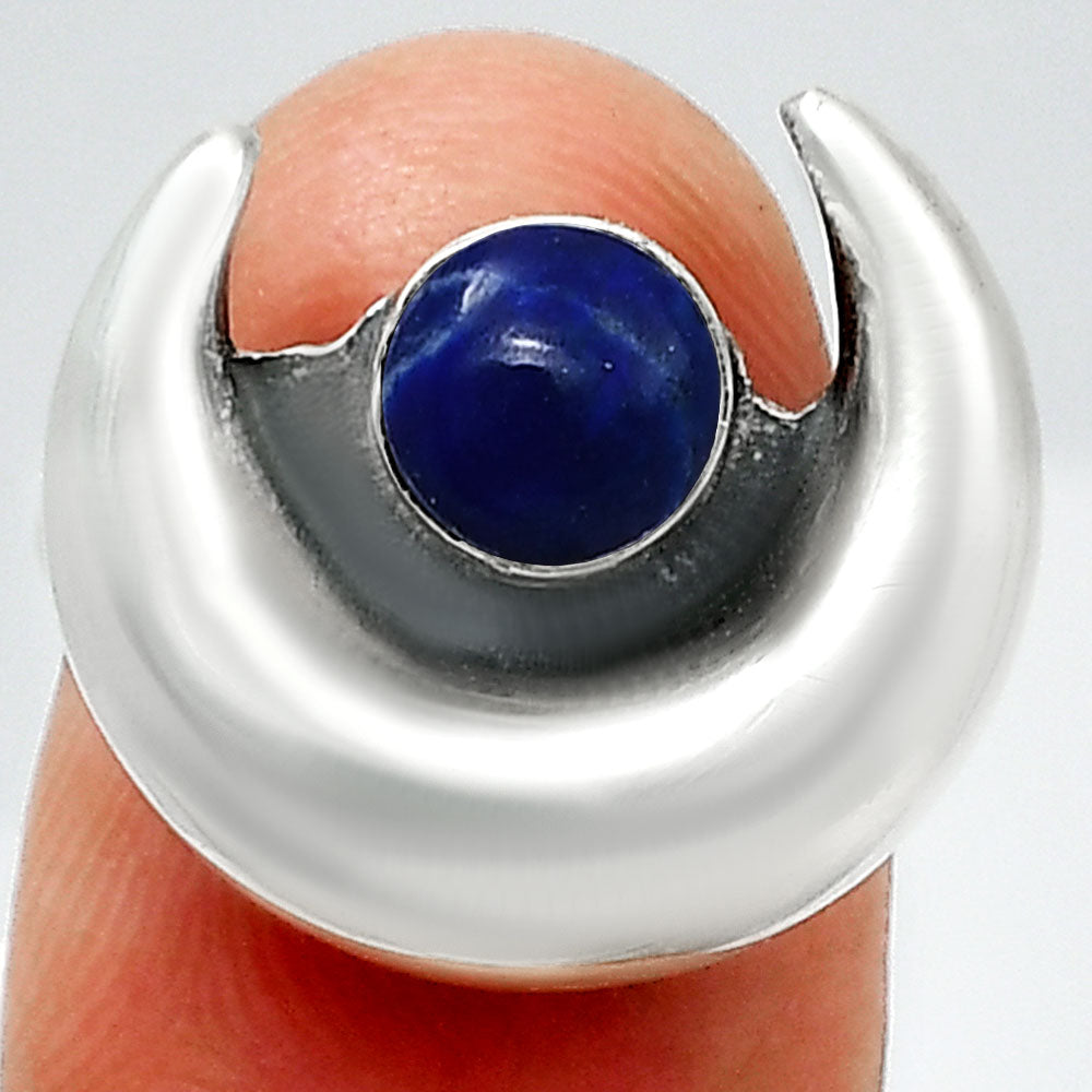 Natural Gemstones Round Shape 925 Silver Ring Size 5-9 Jewelry AGR1032 R-1072-2