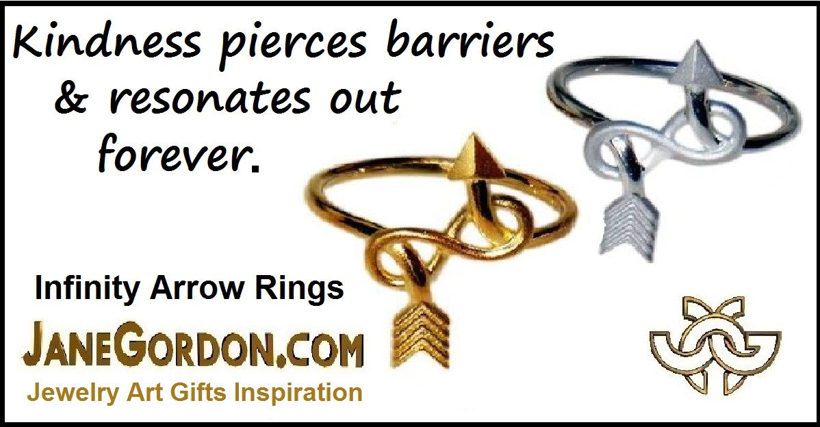 Infinity Ring- 18K Gold. Celebrate the Infinite of Everything.