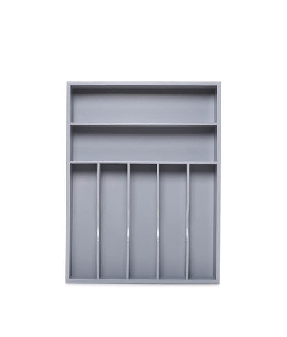 Gray Silverware Tray