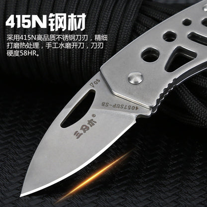Bushcraft Folding Field Knife Multi-functional Pocketed EDC knife