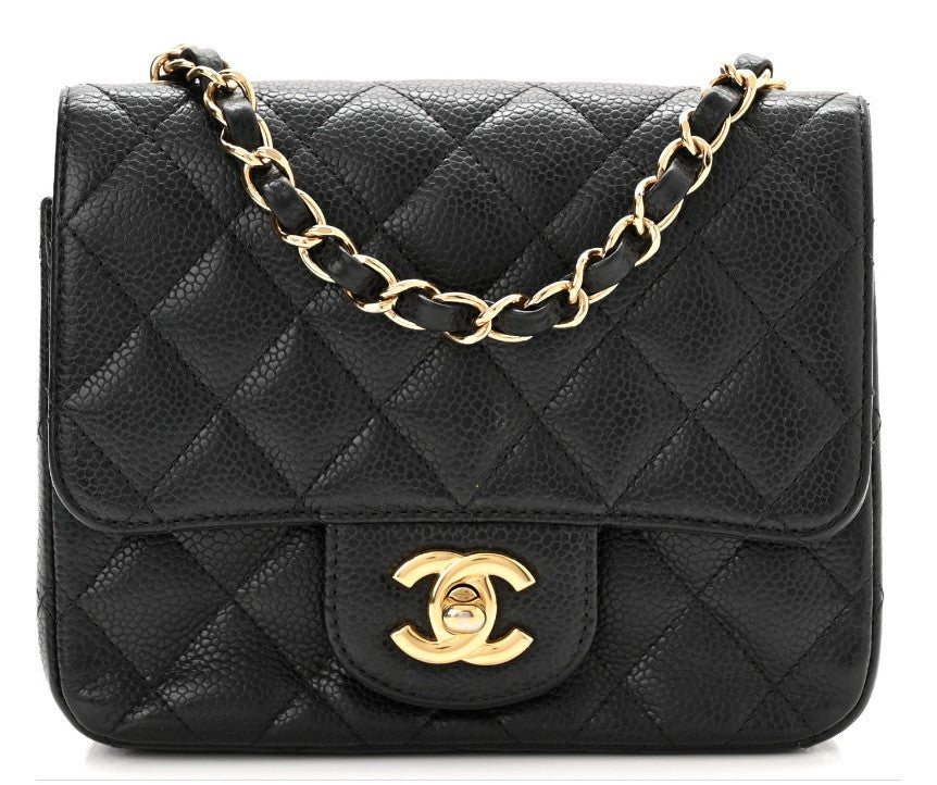 Chanel Handbag- Classic White Square Mini Flap Bag