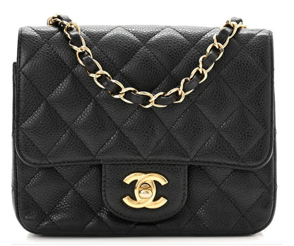Chanel Handbag- Classic White Square Mini Flap Bag