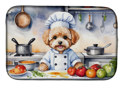 Maltipoo The Chef Dish Drying Mat