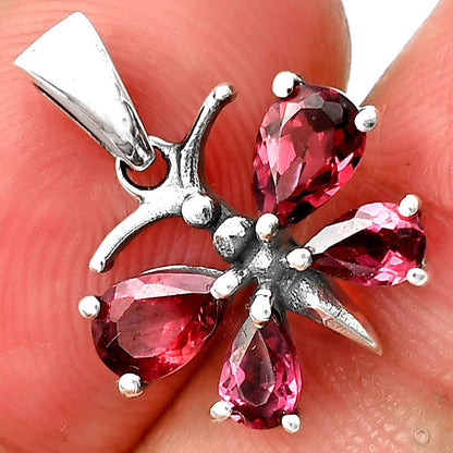 Natural Gemstones Pear Shape 925 Silver Pendant Jewelry DGP1008 P-1117