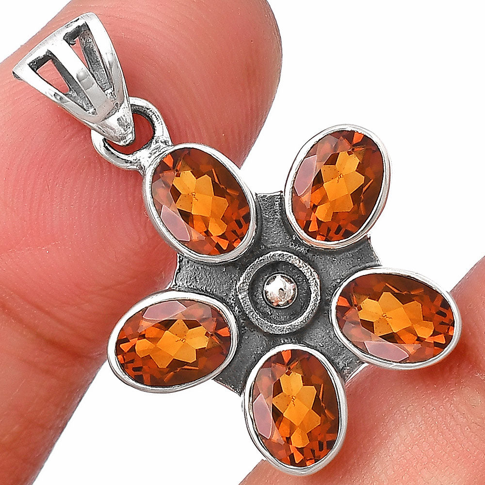 Natural Gemstones Oval Shape 925 Silver Pendant Jewelry DGP1013 P-1024