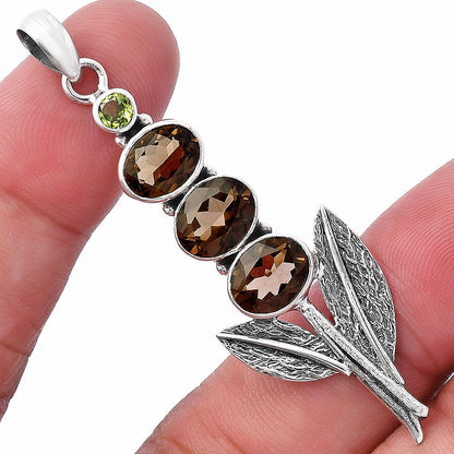 Natural Gemstones Oval Shape 925 Silver Pendant Jewelry DGP1014 P-1128