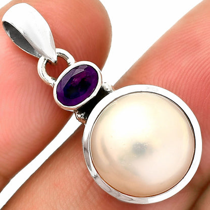 Natural Gemstones Round Shape 925 Sterling Silver Pendant Jewelry DGP1015 P-1077