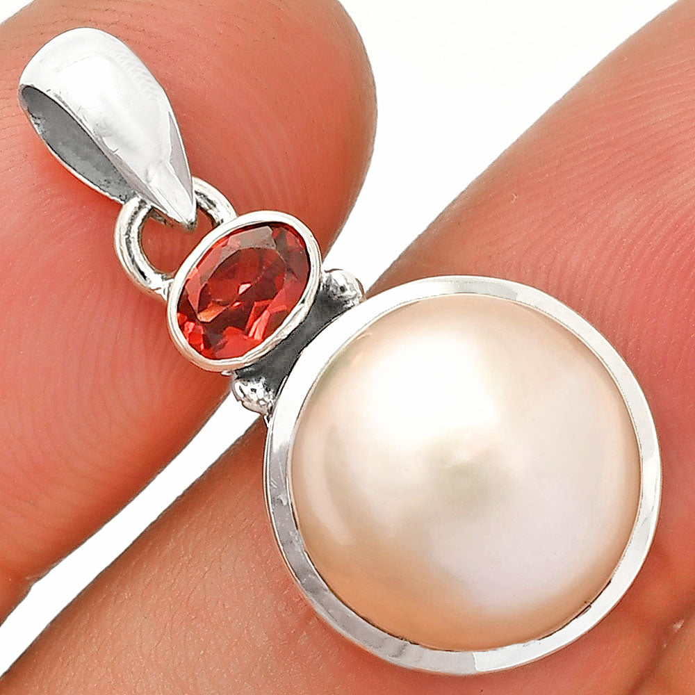 Natural Gemstones Round Shape 925 Sterling Silver Pendant Jewelry DGP1015 P-1077