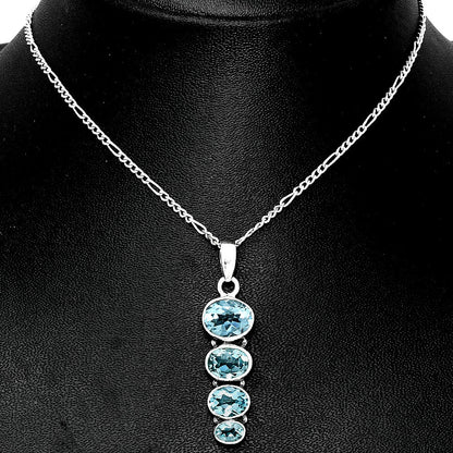 Natural Gemstones Oval Shape 925 Sterling Silver Pendant Jewelry DGP1022 P-1119-3