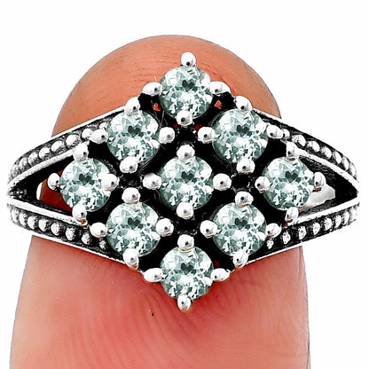 Natural Gemstones 925 Sterling Silver Ring Size 5-9 Jewelry DGR1106 R-1018