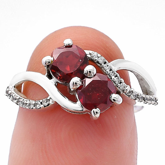 Natural Gemstones 925 Silver Ring Size 5-8 Jewelry DGR1130 R-1033