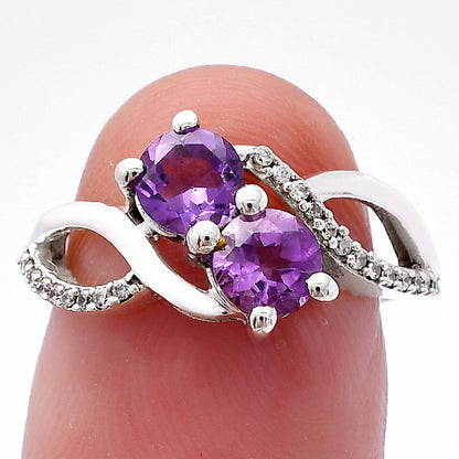 Natural Gemstones 925 Silver Ring Size 5-8 Jewelry DGR1130 R-1033
