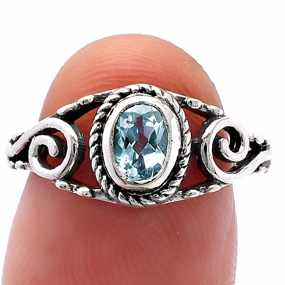 Natural Gemstones 925 Silver Ring Size 5-8 Jewelry DGR1132 R-1043