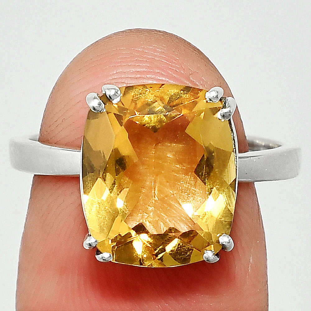 Natural Gemstone Cushion Shape 925 Silver Ring Size 7-9 Jewelry DGR1139 R-1020-2