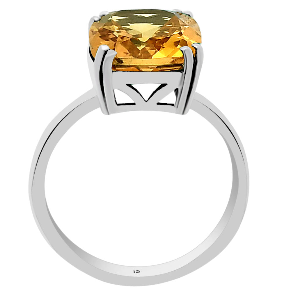 Natural Gemstone Cushion Shape 925 Silver Ring Size 7-9 Jewelry DGR1139 R-1020-4