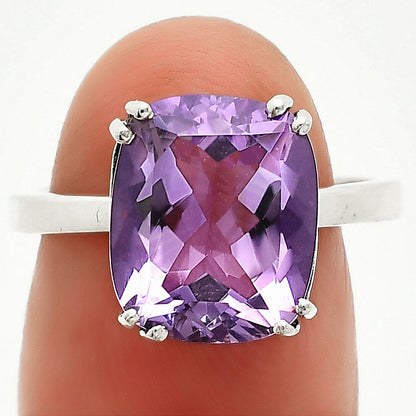 Natural Gemstone Cushion Shape 925 Silver Ring Size 7-9 Jewelry DGR1139 R-1020-7