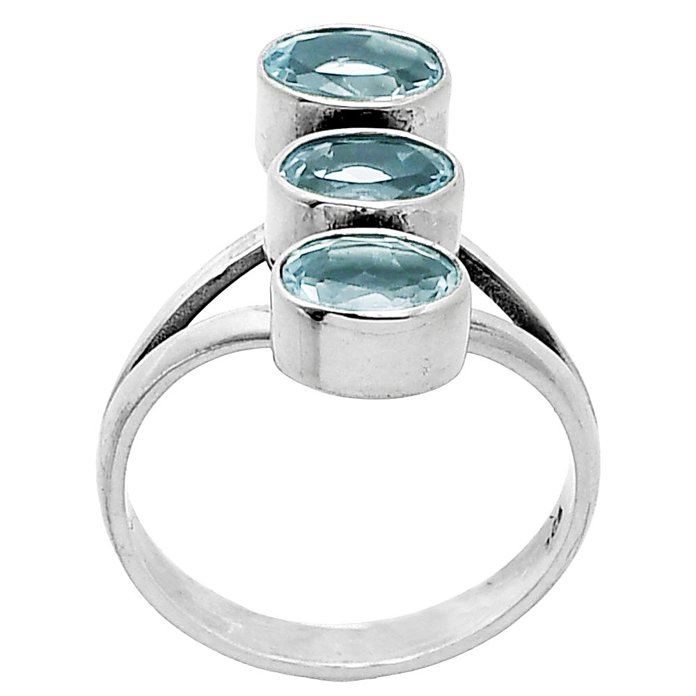 Natural Gemstones Oval Shape 925 Silver Ring Size 6-9 Jewelry DGR1140 R-1263-4