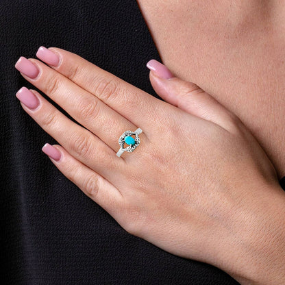 Natural Gemstones Oval Shape 925 Silver Ring S. 6-9 Jewelry DGR1144 R-1745-1