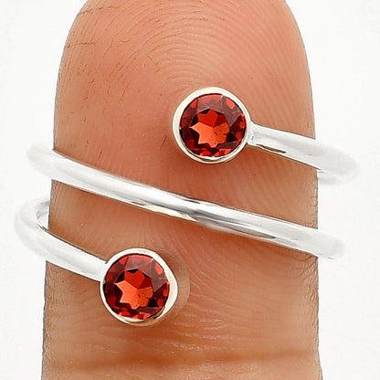 Natural Gemstones Round Shape 925 Silver Ring Size 6-9 Jewelry DGR1145 R-1185-5