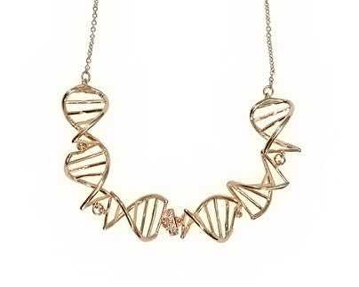 DNA Strand Chain Necklace-14K
