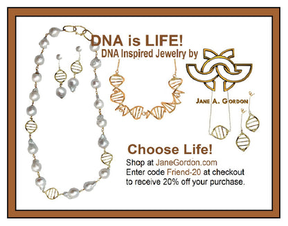 DNA Strand Chain Necklace-14K