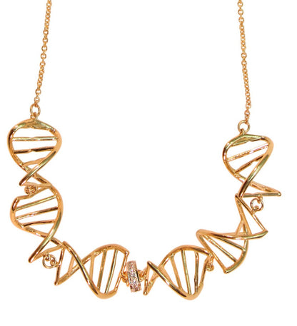DNA Strand Chain Necklace-14K