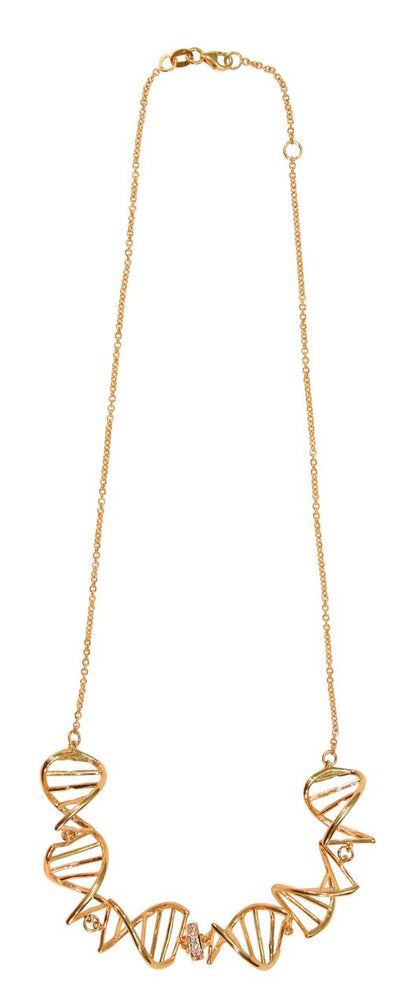 DNA Strand Chain Necklace-14K