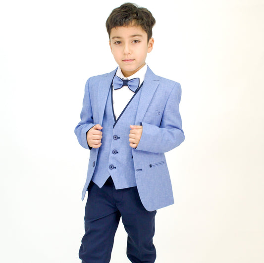 Captain Stylish Formal Boys Suit-0