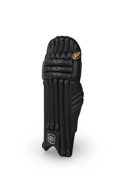 Bolt Apex Batting Pads - Black/Gold