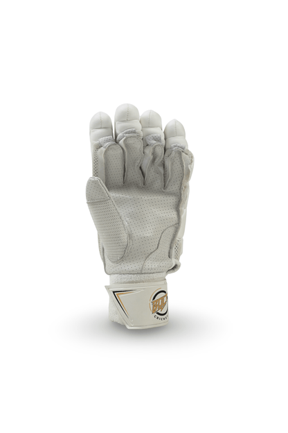 Bolt Specter Batting Gloves - White/Gold