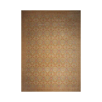 14'6''x19'10'' Palace Beige Hand Knotted 100% Wool Transitional Oriental Area Rug-1
