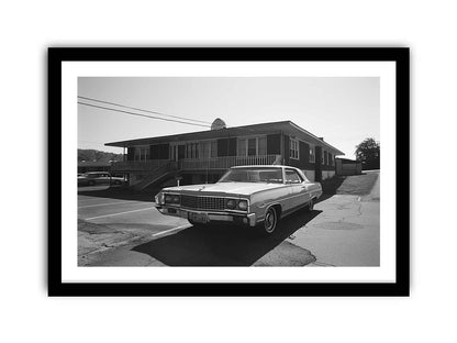 Country Motel Framed Print