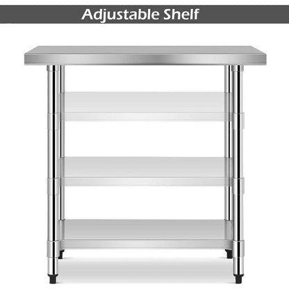 Commercial Kitchen Stainless Steel Work Table