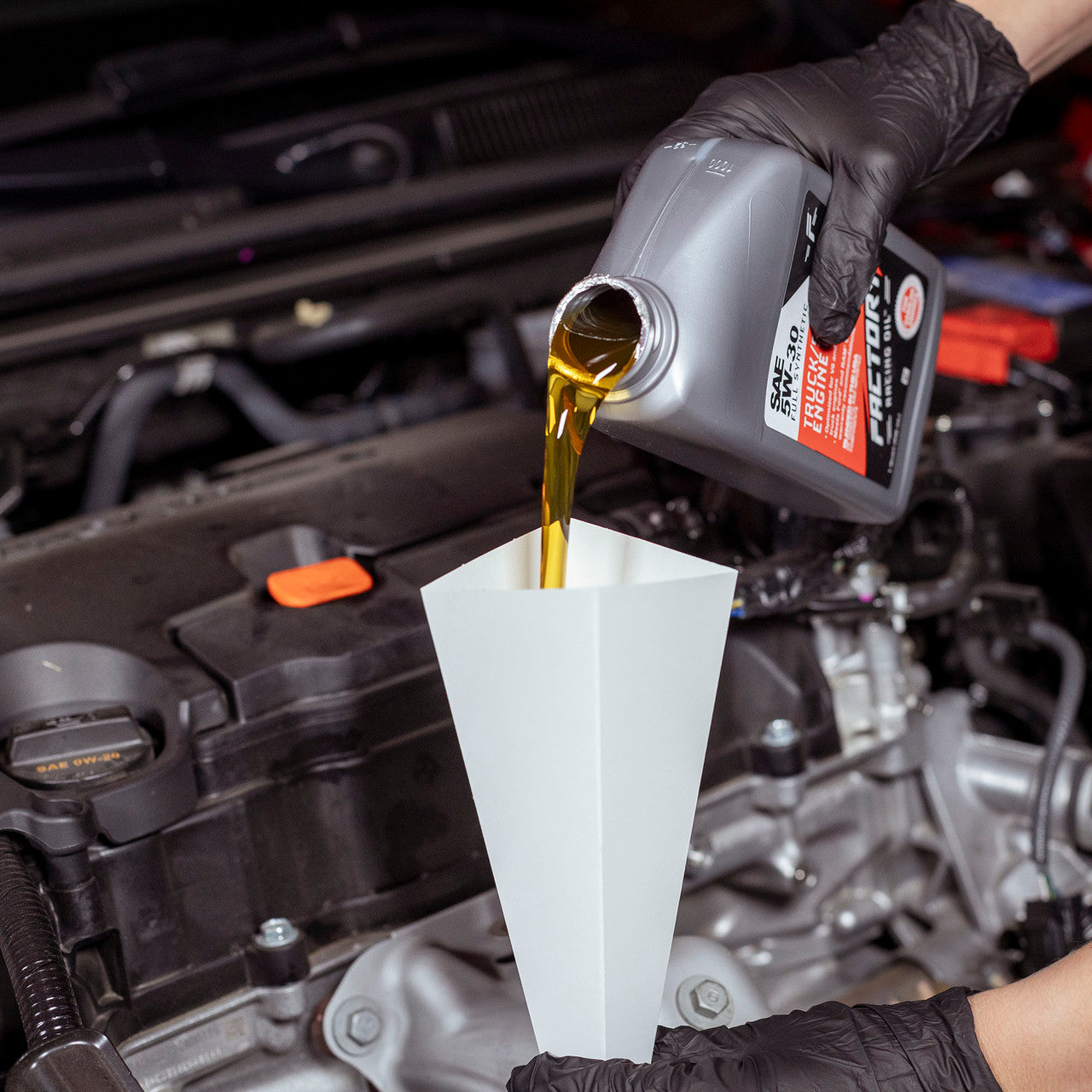 Factory Racing Parts SAE 10W-40 4qt Oil Change Kit Fits Yamaha YZF- R1