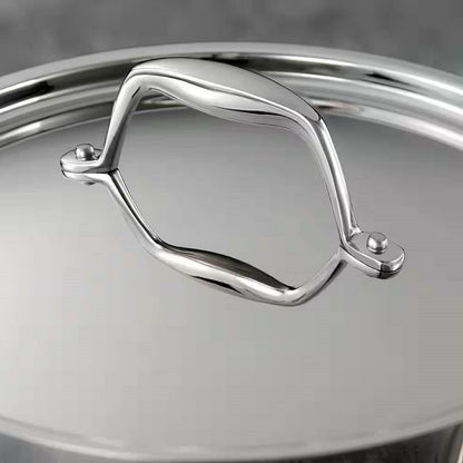 Stainless Steel Tri-Ply Clad 5-Quart Dutch Oven with Lid