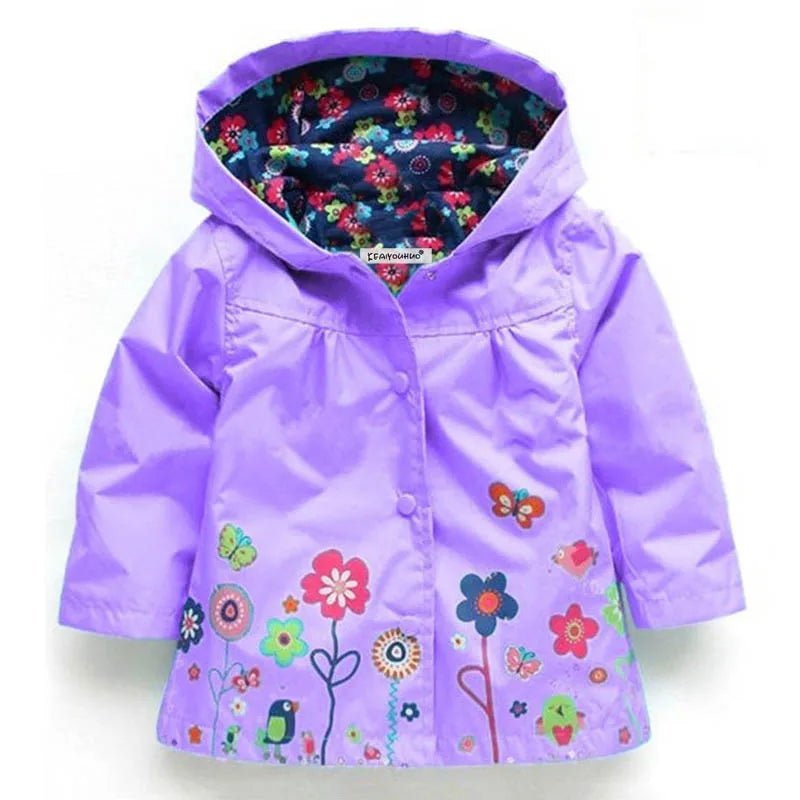 Hooded Waterproof Jacket for Children Multivariant-5