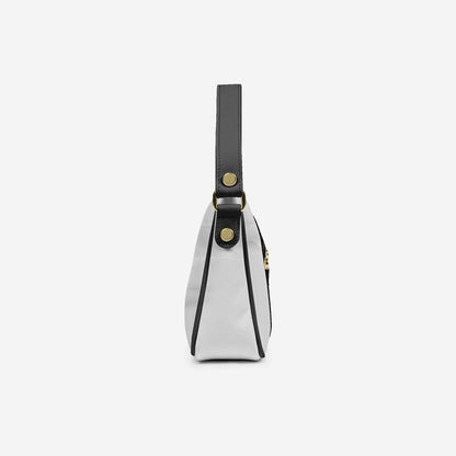 Handbag BYMANYC ® New York – Couture Vegan Vertical Band in Midnight Gold