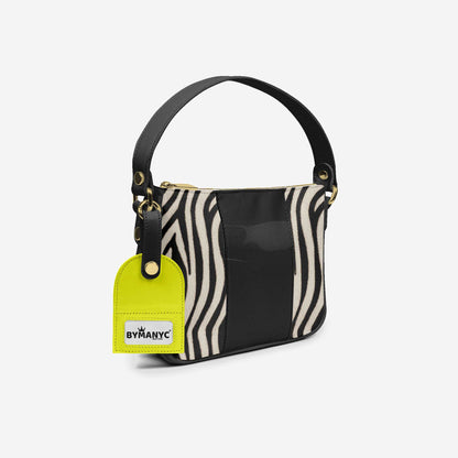 Handbag BYMANYC ® New York – Luxe Pendant Vertical Band in Ruby & Onyx