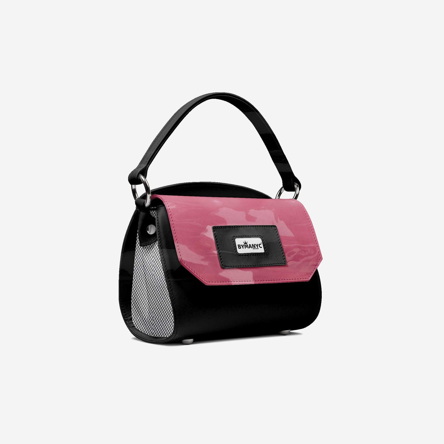 Handbag BYMANYC ® New York – Vegan Couture Trunk Mini in Manhattan Black